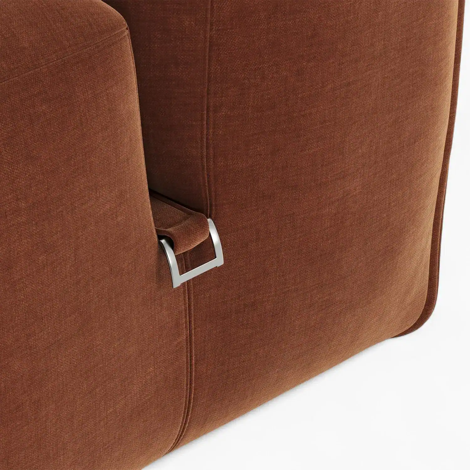 Le Mura Sofa Three Rust Chenille 5 Le Mura Sofa Three Rust Chenille 5 - Le Mura Sofa