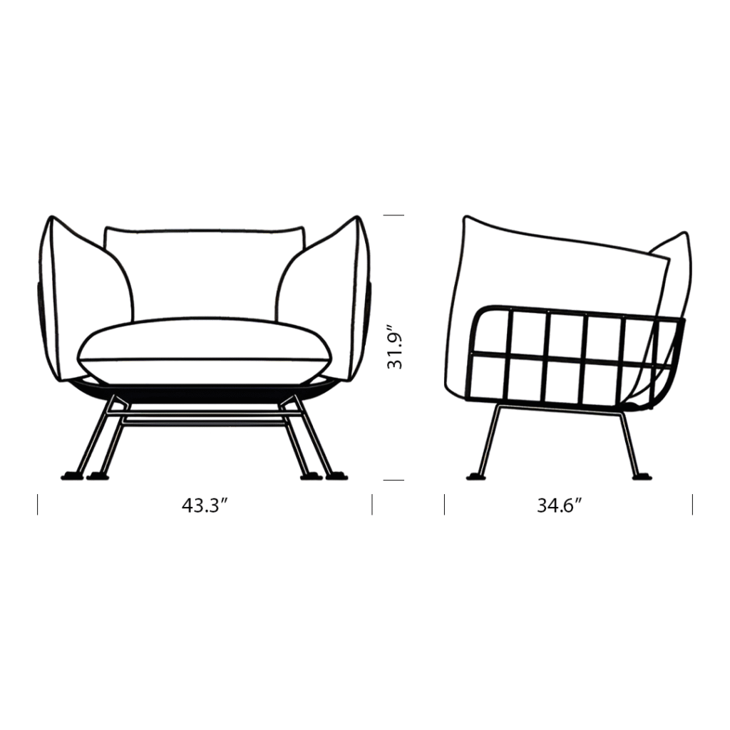 Moooi Nest Chair Replica Dimensions Mobile | Sohnne® Moooi Nest Chair Replica Dimensions Mobile