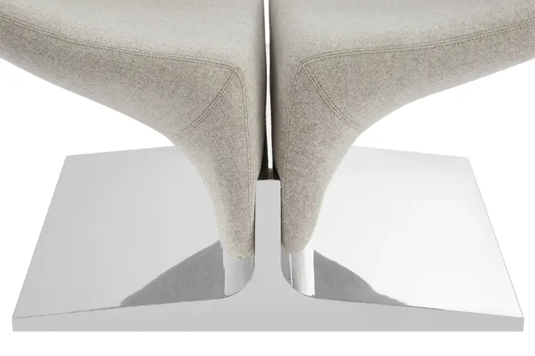 Ribbon Chair Ottoman Replica eatures 4