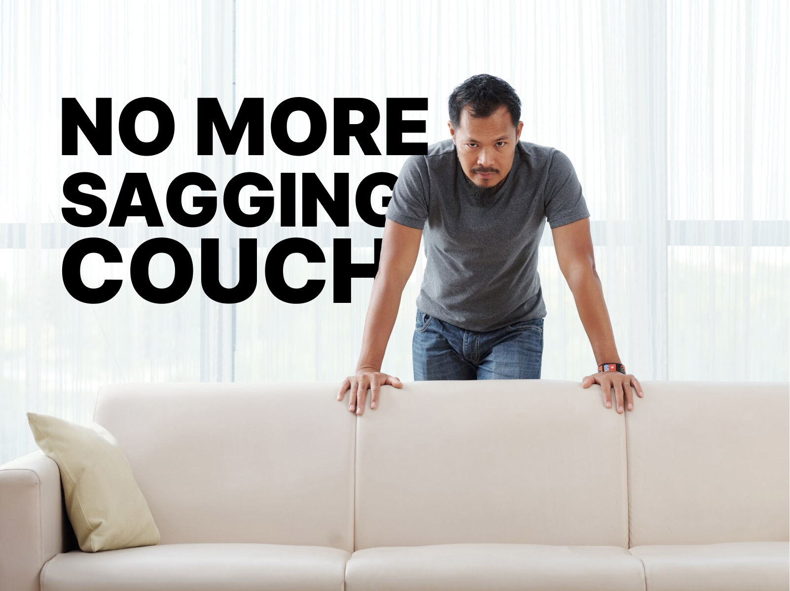 how to fix sagging couch