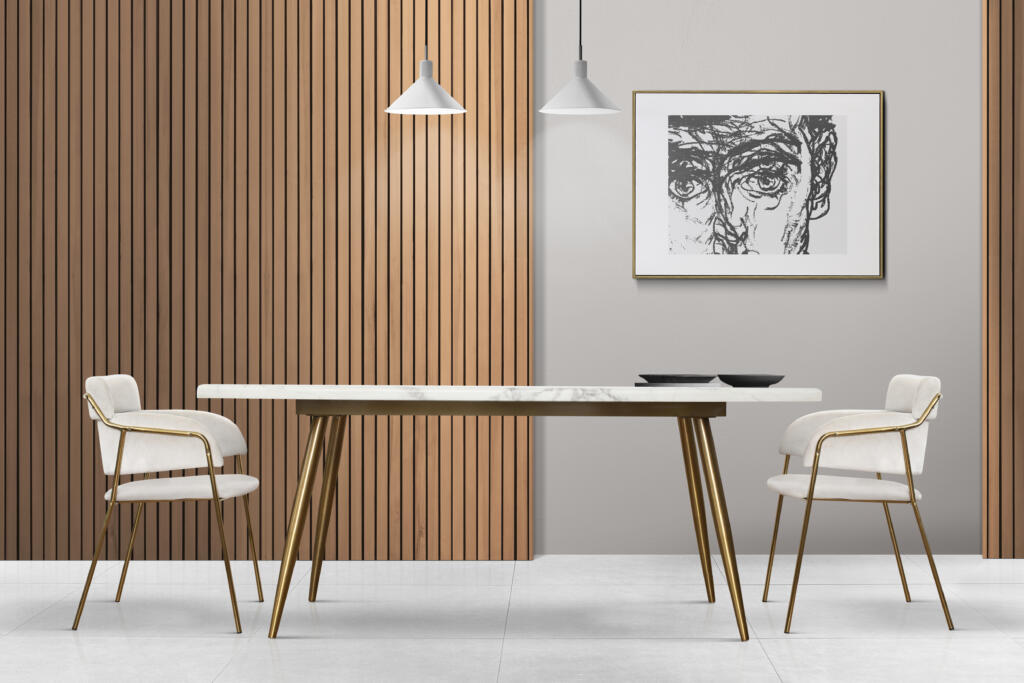 vertical lines in interior design