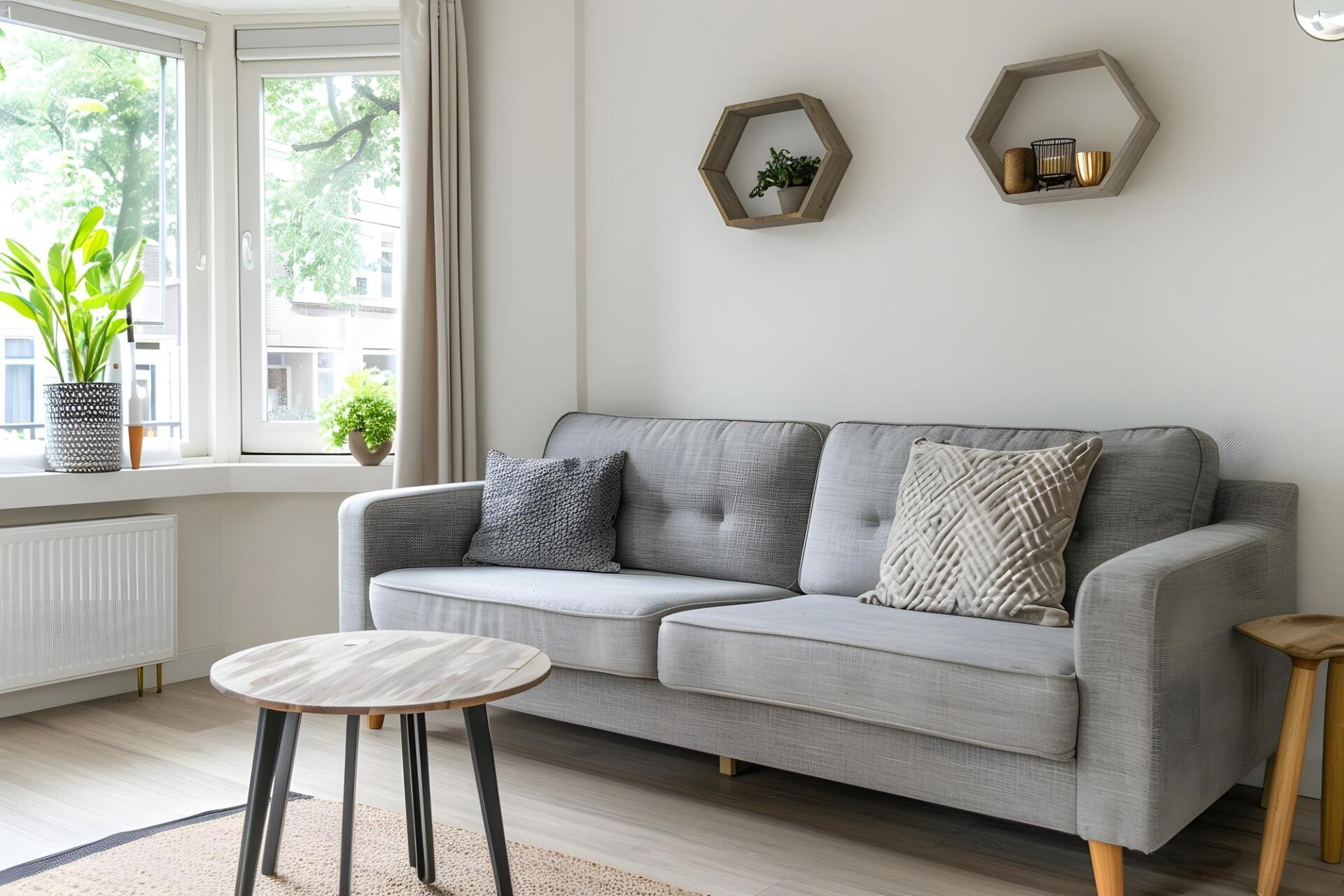 Which color sofa is best for a small living room?