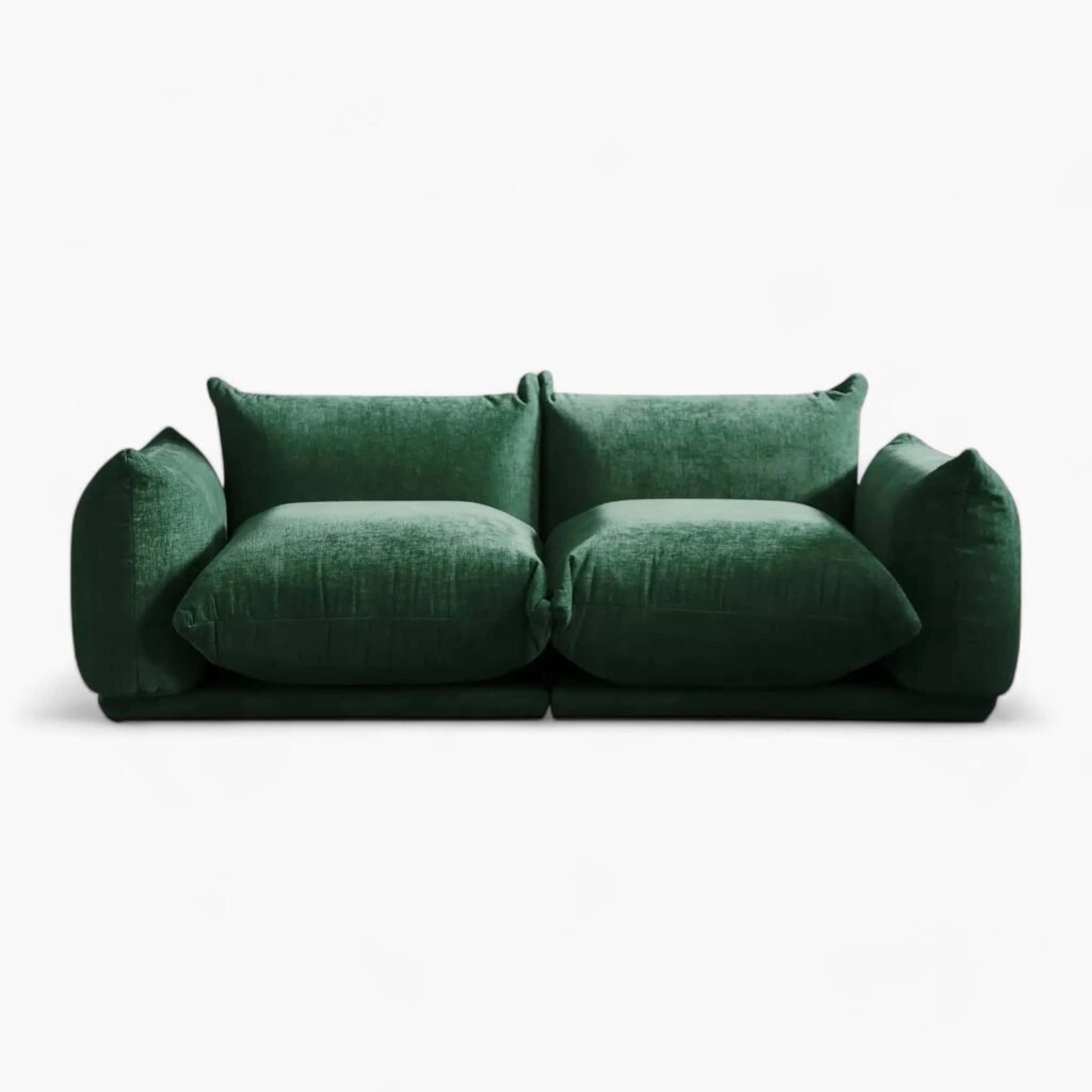 Cambridge Sofa 2 Seaters Green 3 scaled - Marenco Sofa