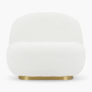 Pacha Lounge Chair White Boucle 3 scaled - Pacha Lounge Chair Replica, Lounge Chair