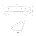 Ploum Sofa 2 Seater Replica-Mobile Dimensions Ploum Sofa 2 Seater Replica Mobile Dimensions