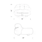 Soriana Chair Replica-Dimension-Mobile Soriana Chair Replica Dimension Mobile - Soriana Chair