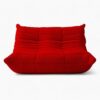 TOGO LOVESEAT BOUCLE RED