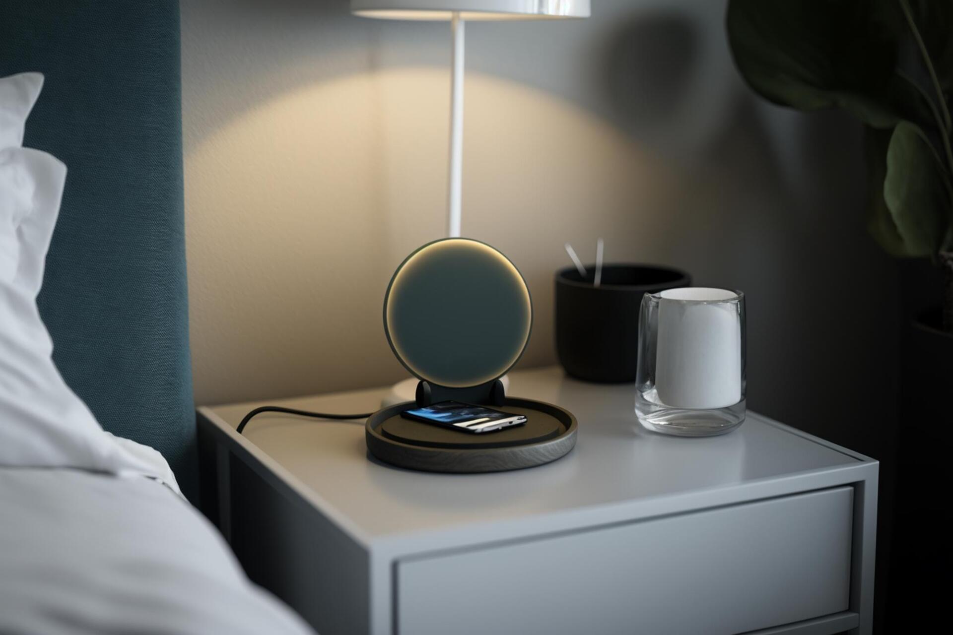 Smart Furniture Trends for Modern Hotel Rooms - nightstands with built-in wireless charging pads