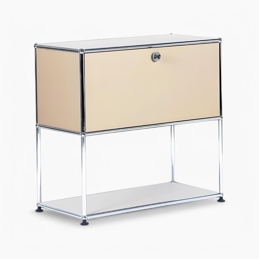 Haller P2 Bedside Table Replica Coffee 1 1 - Haller P2 Bedside Table