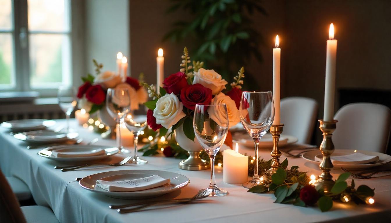 large table setting ideas