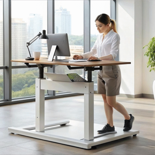 standing ergonomic desk - ergonomic desk height