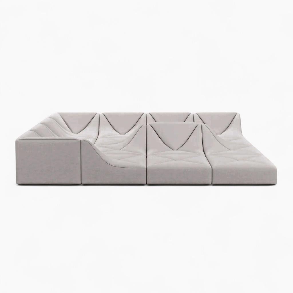 Dune Sofa Replica By Pierre Paulin Gray 1 1 2