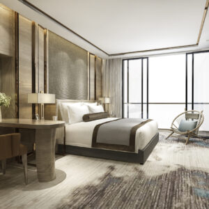 luxury classic modern bedroom suite hotel
