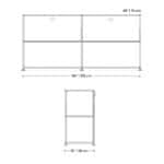 Dimensions Haller Credenza Mobile Dimensions Haller Credenza Mobile - Haller Credenza Replica