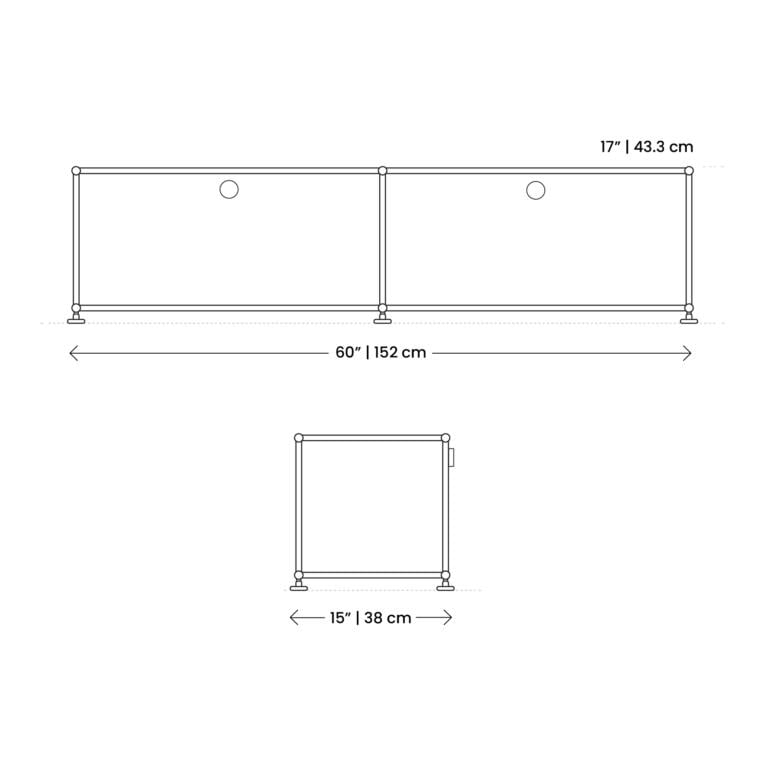 Dimensions Haller Media B218 Mobile