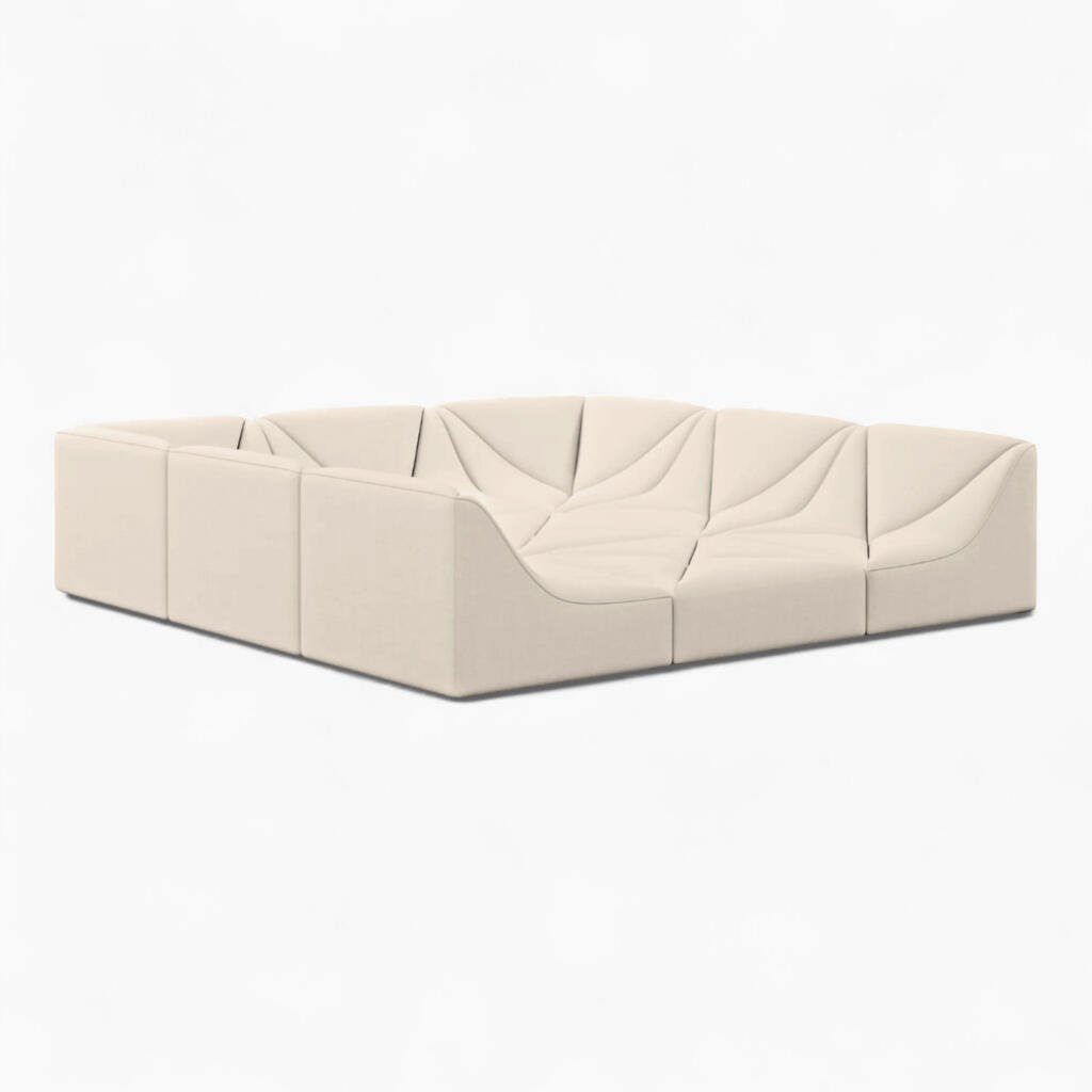 Dune Ensemble Replica Ivory Velvet 1