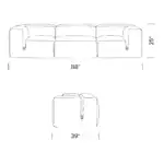 Le Mura Sofa Mobile Dimensions Le Mura Sofa Mobile Dimensions - Le Mura Sofa