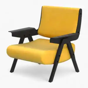 Lina Armchair Yellow 12