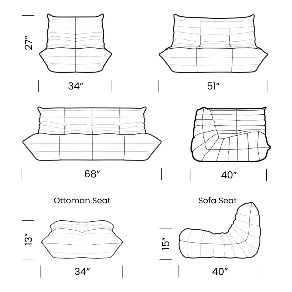 Togo Configuration Mobile Dimensions