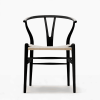 CH24 Wisbone Chair Black