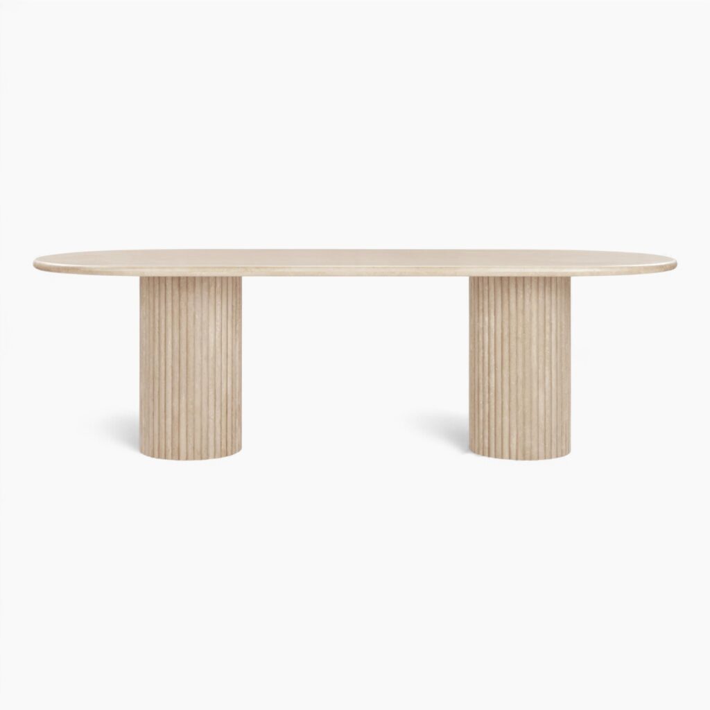 Saturn Oval Travertine 4