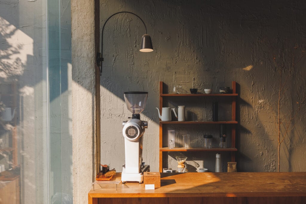 Ambient Lighting for Modern Coffee Bar Ideas