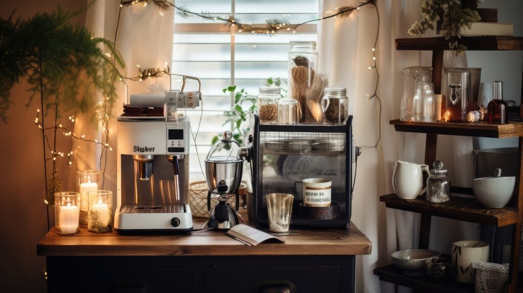 Decorative Trays for Modern Coffee Bar Ideas