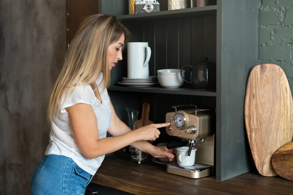 Small Coffee Cabinet for Modern Coffee Bar Ideas