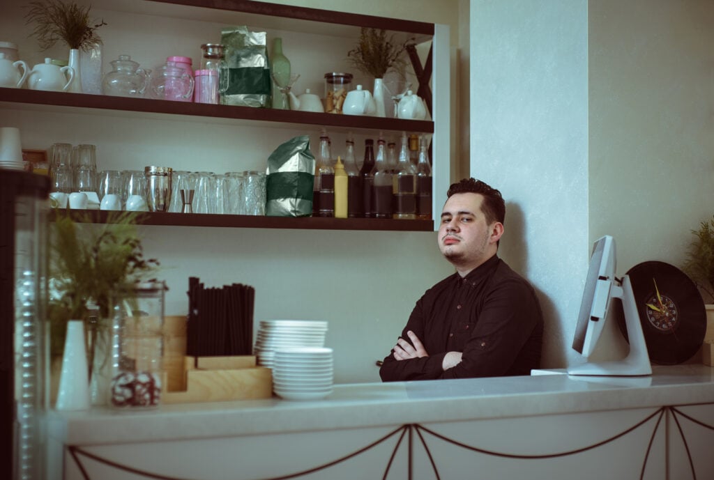 Tiered Racks for Modern Coffee Bar Ideas