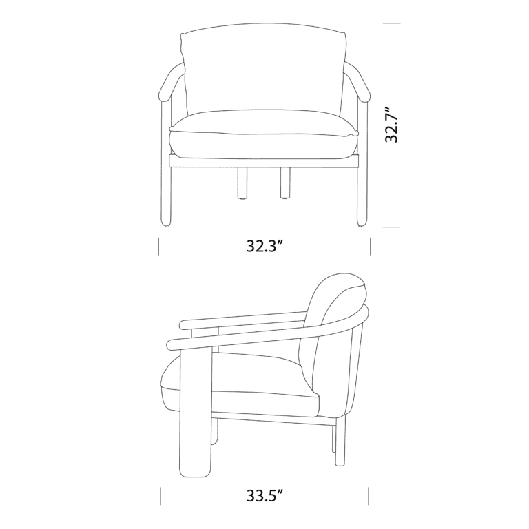 Arlo Chair Dimensions