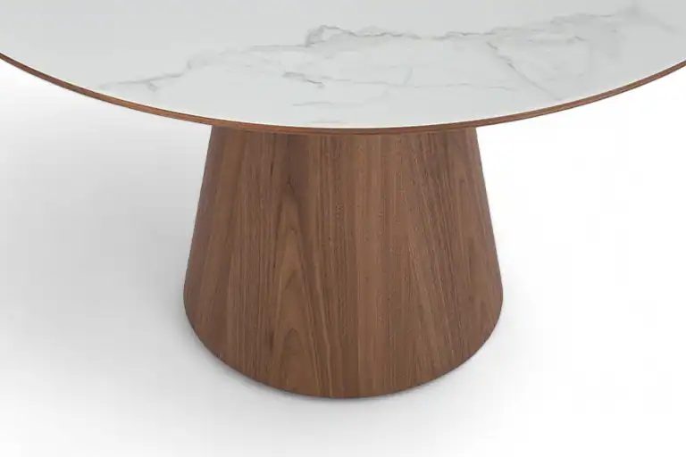Cella Dining Round Table detail features 2