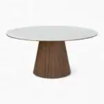 Cella Dining Table White Ceramic 63 2