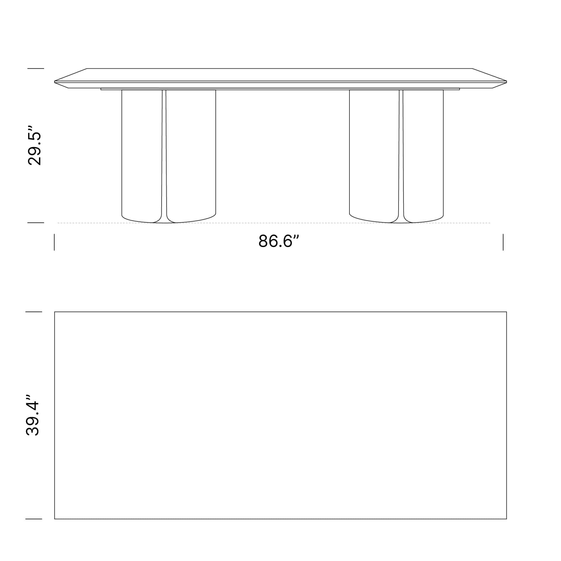 Dimensions Opus Dining Table Mobile Dimensions Opus Dining Table Mobile