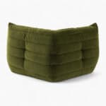 Ducaroy Corner Fabric Green Velvet 5 Ducaroy Corner Fabric Green Velvet 5