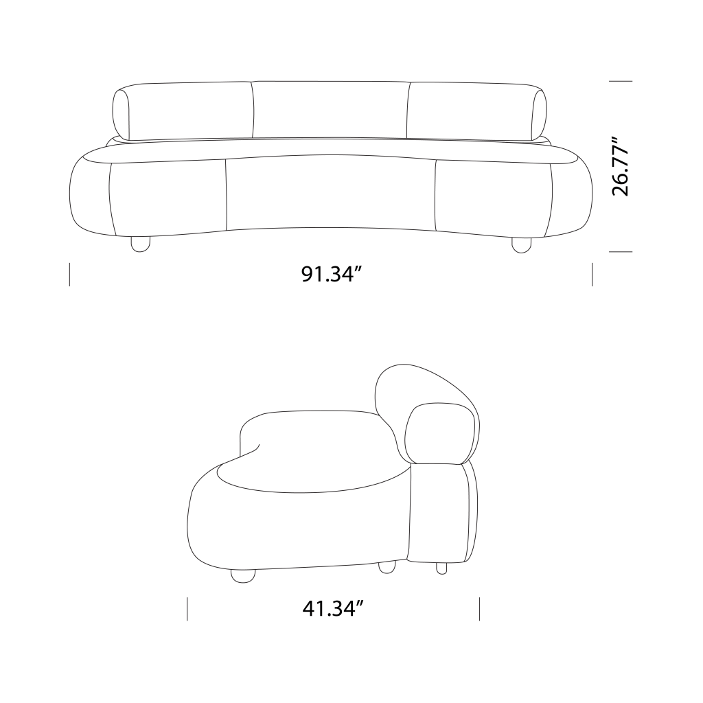 Eclipse Sofa Dimensions
