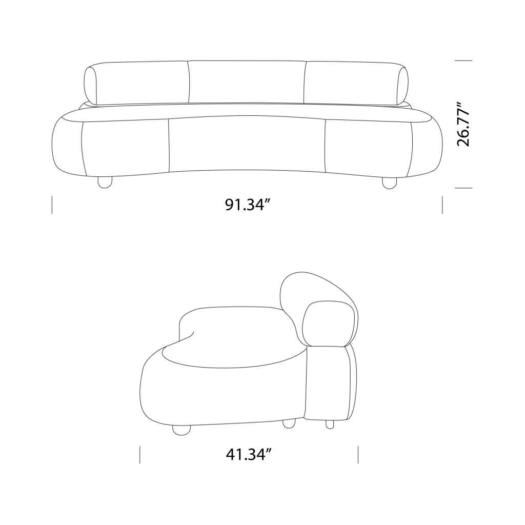 Eclipse Sofa Dimensions