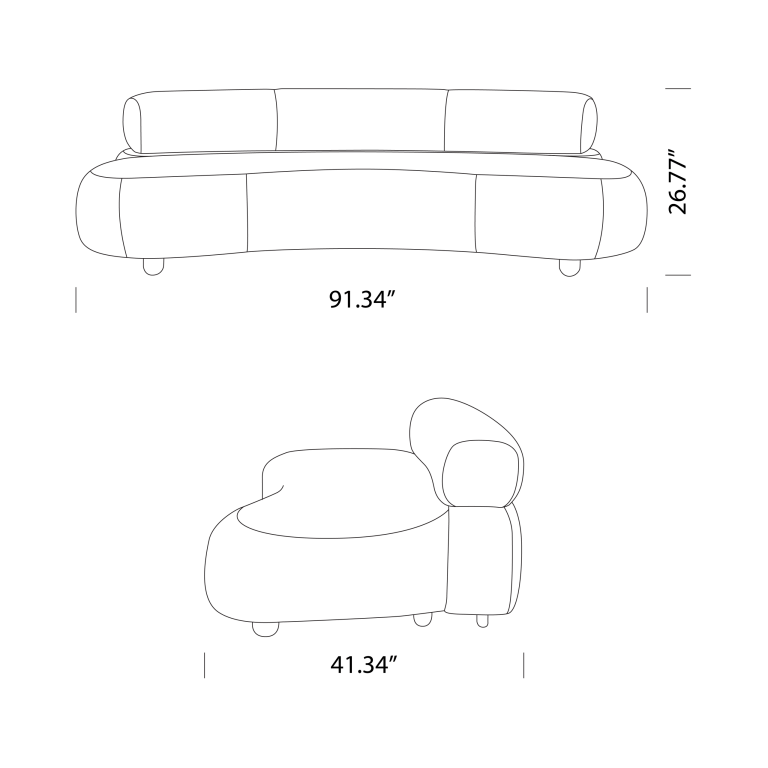 Eclipse Sofa Dimensions