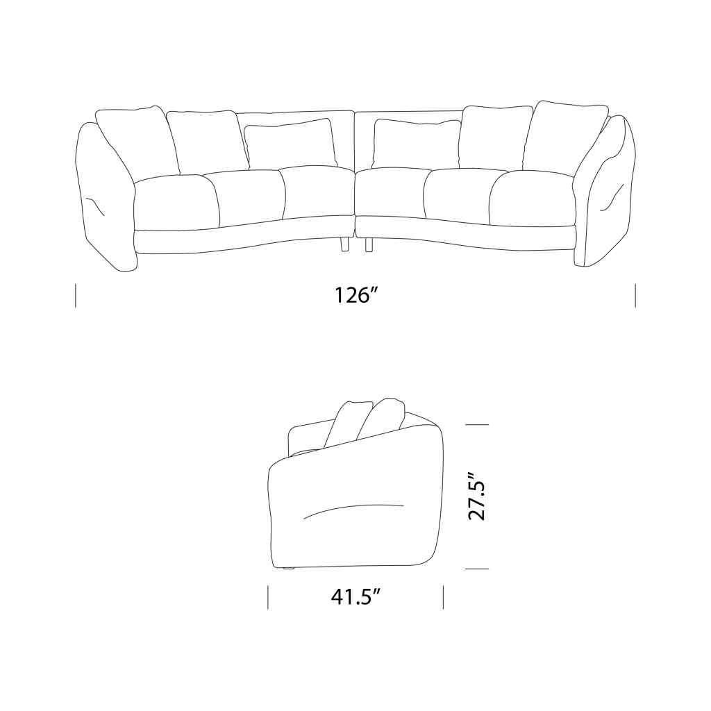 Luma Sofa Dimensions
