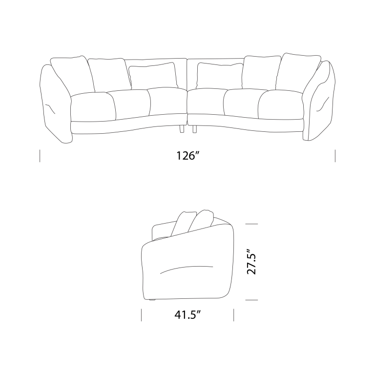 Luma Sofa Dimensions