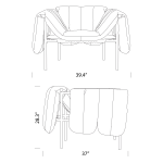 Puffy Chair Dimensions