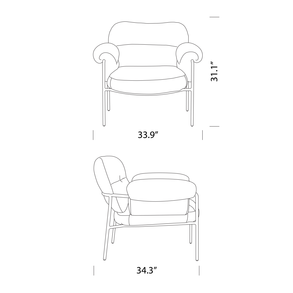 Ridge Sofa Dimensions