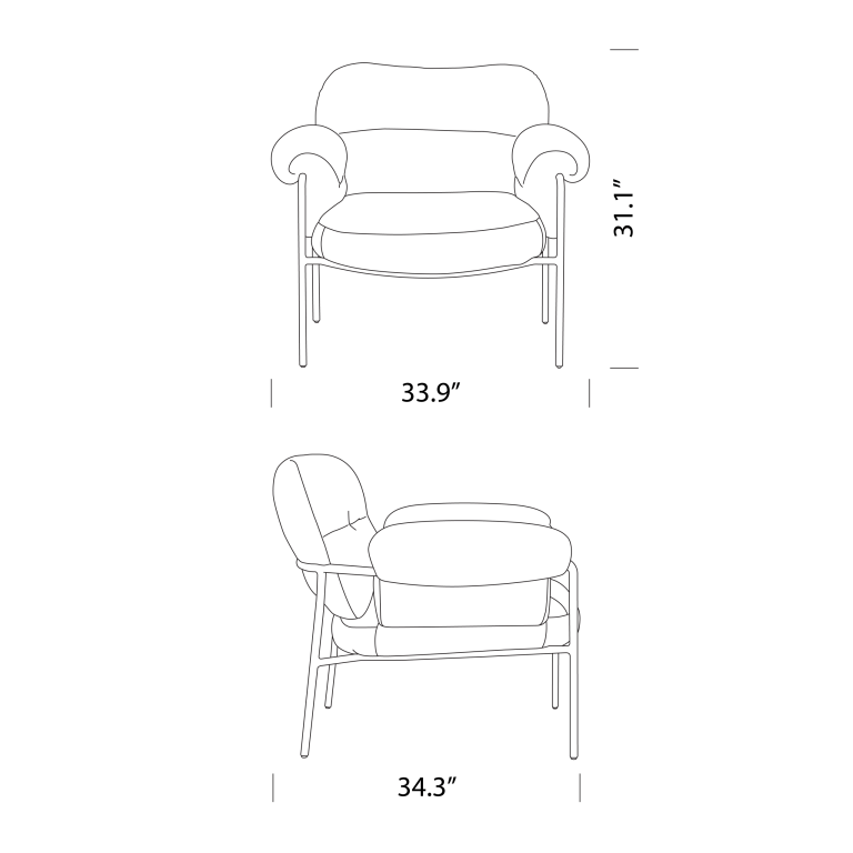 Ridge Sofa Dimensions
