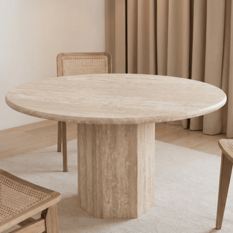 Saga Round Dining Table 55″ 11