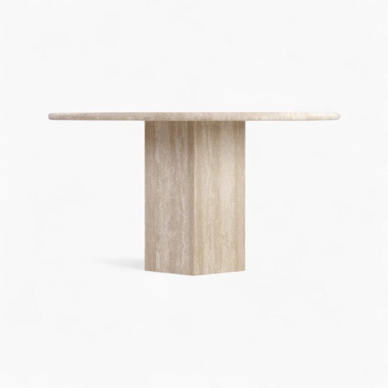 Saga Round Travertine 3