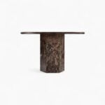 Saga Round47 Dark Emperador Marble 2