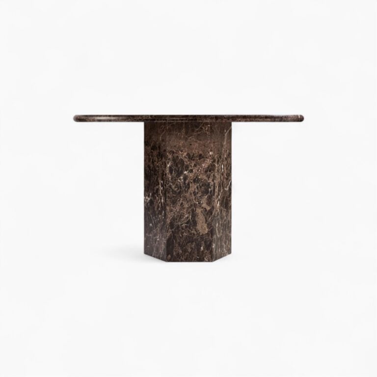 Saga Round47 Dark Emperador Marble 2
