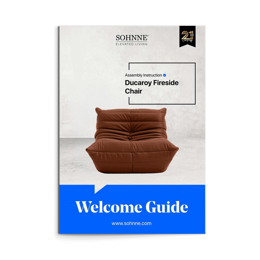 User Manual Ducaroy Fireside Leather Cover