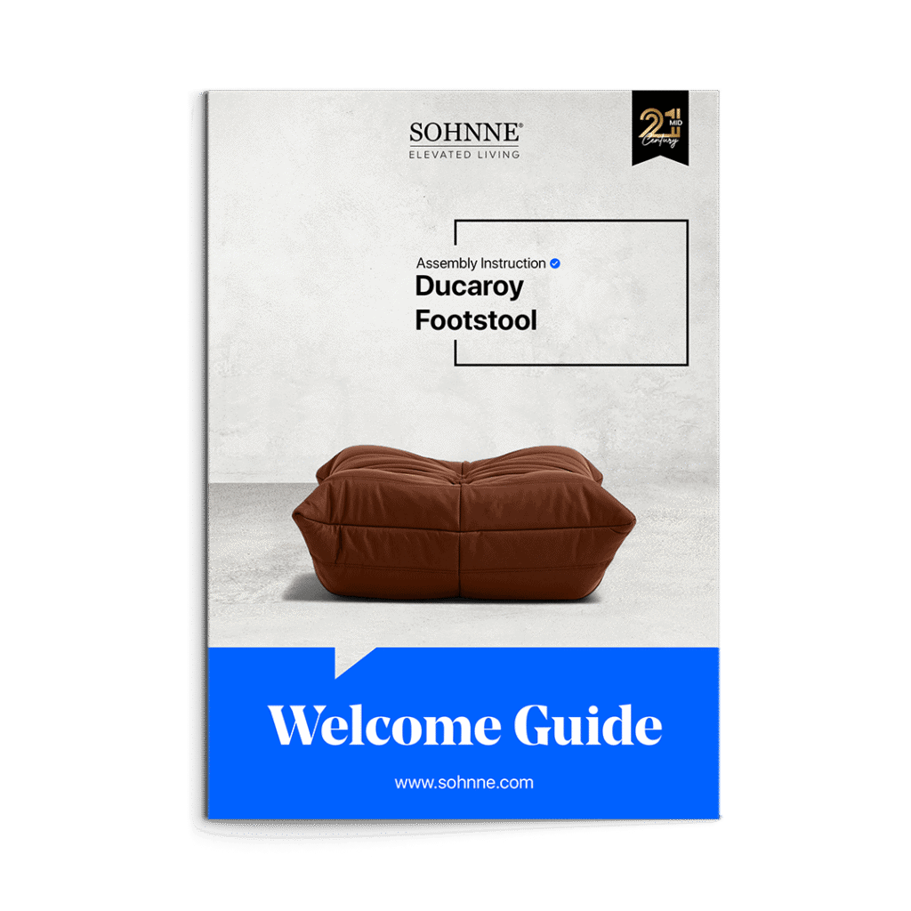 User Manual Ducaroy Footstool Leather