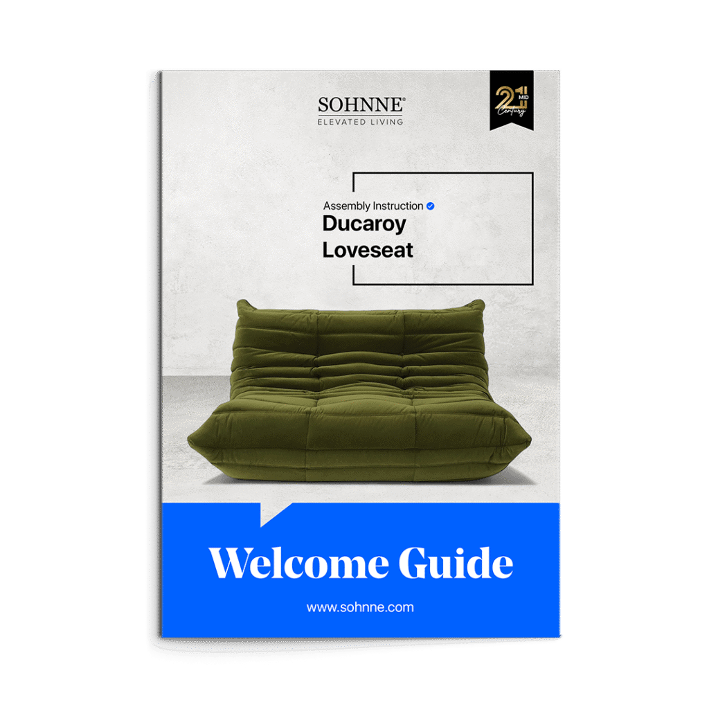 User Manual Ducaroy Loveseat