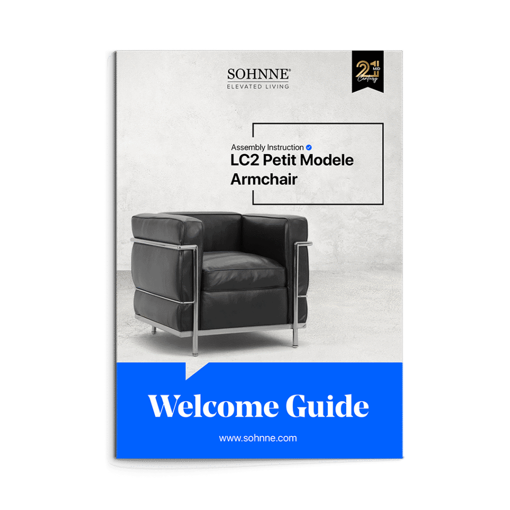 User Manual LC2 Petit Modele Armchair